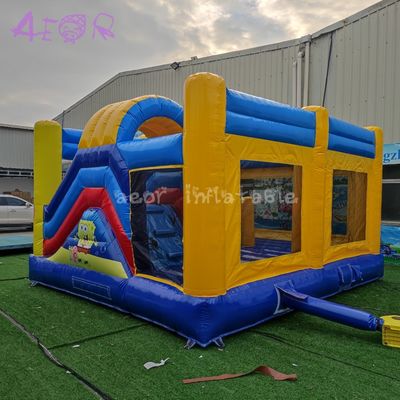 Château gonflable en plein air Combo commercial pour enfants