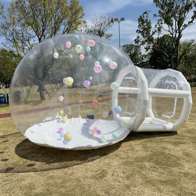 Commercial Fête pour enfants Tente à ballons à dôme clair Tente à bulles maison gonflable à bulles