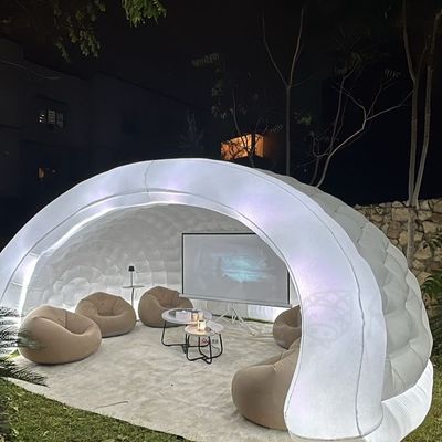 Buen precio Tienda redonda inflable blanca grande de alta calidad en línea